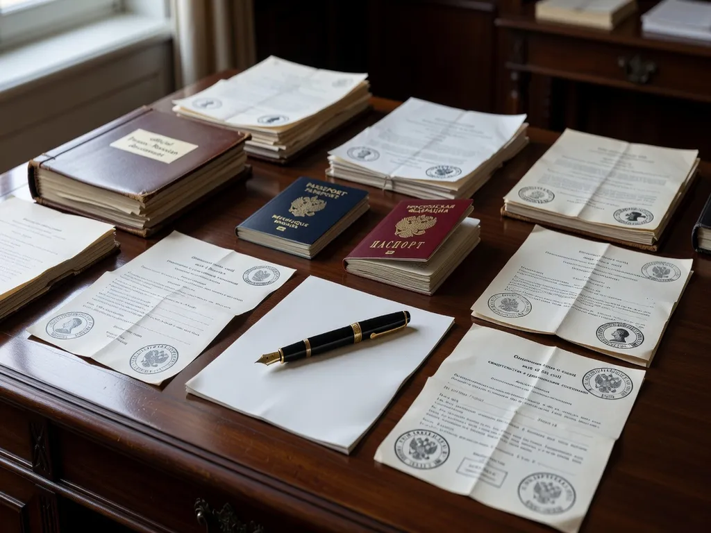 Documents administratifs franco-russes pour le mariage