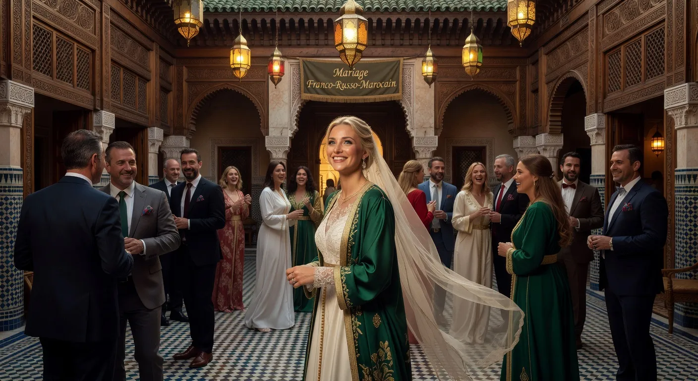 Mariage au Maroc avec une femme russe : démarches, traditions et krata